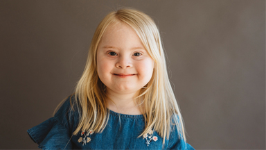 7-Year-Old Model With Down Syndrome Takes To The Catwalk