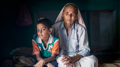 76-Year-Old Mum Struggles To Keep Up With Six-Year-Old Son