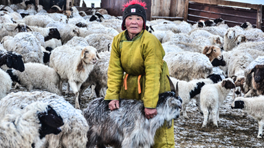 Back to basics: Photographer gives up his luxuries to live with a nomadic family