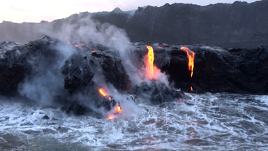 Lava Level On The Rise In Kilauea Volcano