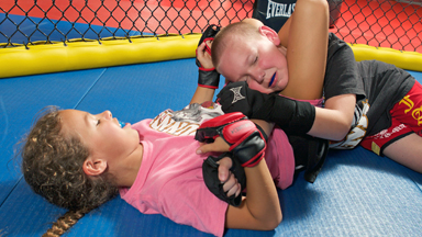 Cage-Fighting Kids: Children As Young As Four Learn MMA