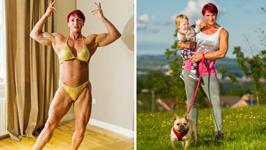Bodybuilder Mum Obsessed with Pumping Iron says she will Never be Big Enough