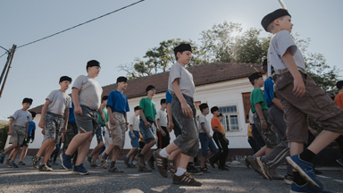 Hungary's boot camp for kids
