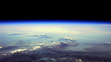 Space DIY: Engineer uses balloon to photograph Greece from space