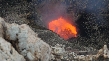 Playing with fire: Volcano hunters investigate mysterious lava lake