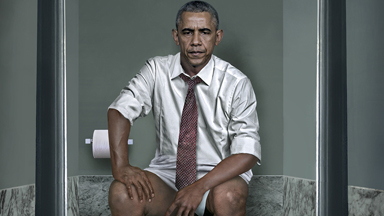 Softer, stronger, longer: World Leaders Pictured On The Loo