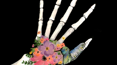 Flesh melts away in intricate body paint illusions