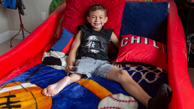 Incredible Boy Uses Ankle As Knee