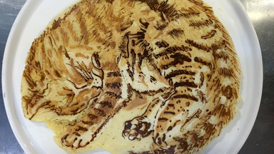 Chef Creates Flippin' Great Animal Pancakes