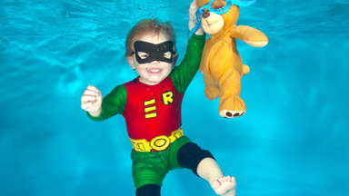 Water Babies: Kids Take The Plunge For Underwater Shots
