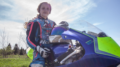 The 10-Year-Old Motorcyclist Racing The Pros