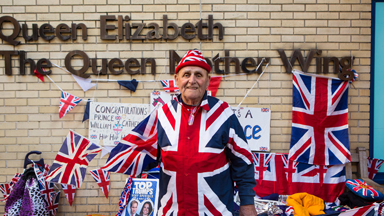 Royal 'Superfans' Wait For The Duke And Duchess's New Baby