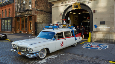 Ghosbusters Fanatic Builds Exact Replica of Famous Ecto-1