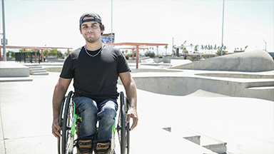 Wheelchair Skater Pulls Stunts You Won't Believe!