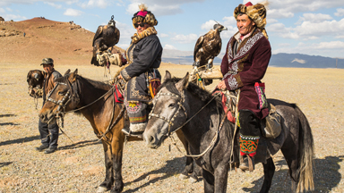 Inside the nomadic lives of the Mongolian Altai People that still practice the ancient art of eagle hunting