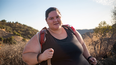 Plus Size Hiker Fights Prejudice