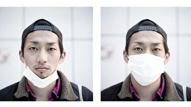 Unmasked: Tokyo residents reveal the person behind the face mask