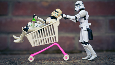 Using The Force: Scottish Artist Creates Funny Star Wars Scenes