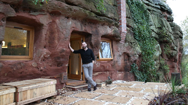 Rock Solid: Man Spends £160,000 Building Flintstones-Style Cave House