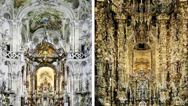 Heavens Above! Opulence Of Baroque-style Churches Captured In Stunning Detail