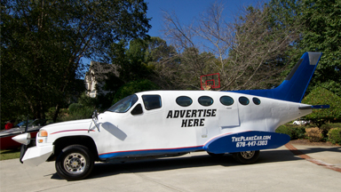 Genius Car Designer Builds 32ft Long 'Plane Car'