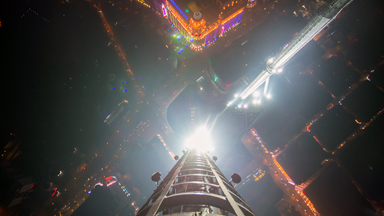 DO Look Down! Rooftopper Evades Security To Scale Skyscraper
