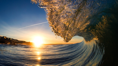 Face In The Waves: Breaking Wave Is The Spitting Image Of A Human Head