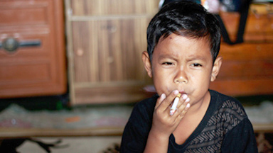 Boys Aged SEVEN Smoke Up to 10 Cigarettes A Day