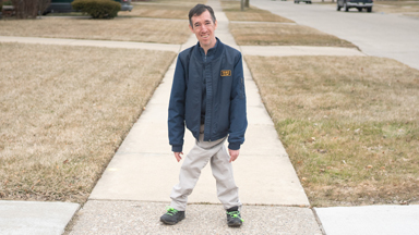 The Incredible Man With Legs Like Scissors