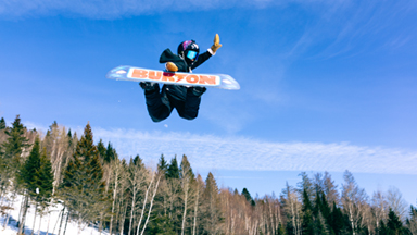 10-Year-Old Smashes Snowboarding Records
