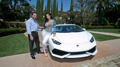 X Factor reject Chloe Khan becomes LA princess