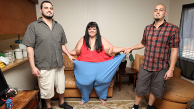 Former Weight-Gain Queen Drops 240lbs To Save Her Life