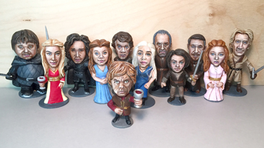 Nuts of Westeros: Peanut Artist Creates Game of Thrones Cast