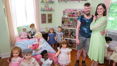 Couple Live With 200 Plastic ‘Children’