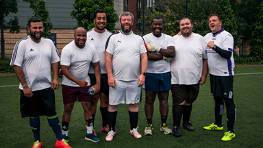 The Fat Footballers Tackling Obesity One Goal At A Time