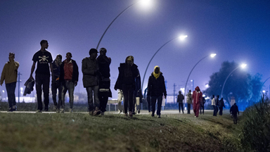 Life At 'The Jungle' Migrant Camp In Calais