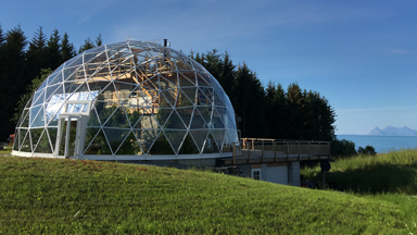 Sub Zero Living: Glass Dome Eco House In The Arctic Circle