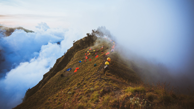 Climbing an Active Volcano: Walking across a ticking time bomb