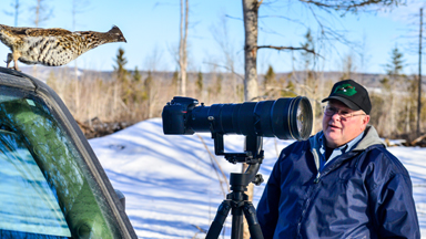 Feathered Friend: Man And Grouse Are Best Of Buddies