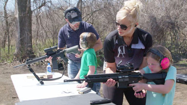 Concealed Carry Mom Training Her 7 Kids To Shoot