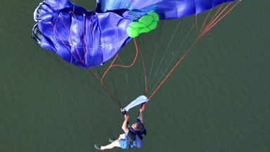 Base Jumper's Emotional Return After Near-Fatal Crash at 500ft