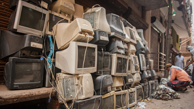 Inside India's largest collection of electronic waste