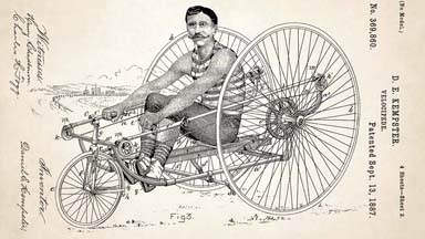 A Hat-Tipper, Double Bicycle and Fire Escape Suit: Patents Reveal The Wacky Inventions Of 20th Century America