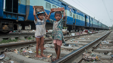 Inside The Lives Of Delhi's Railway Slums