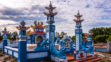 Vietnamese Villagers Spend Tens Of Thousands Of Dollars On Extravagant Tombs