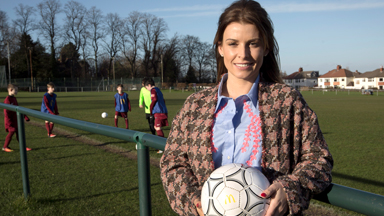 Coleen Meets Dedicated Football Mums For McDonald's Mum Of The Year Award 2017