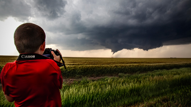 The 7-Year-Old Storm Chaser