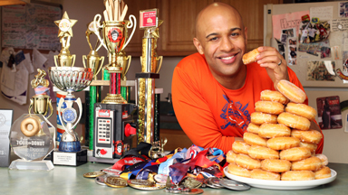Champion Competitive Eater Is Also An Athlete