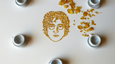 Cereal-ism: Famous Faces Made Out of Breakfast