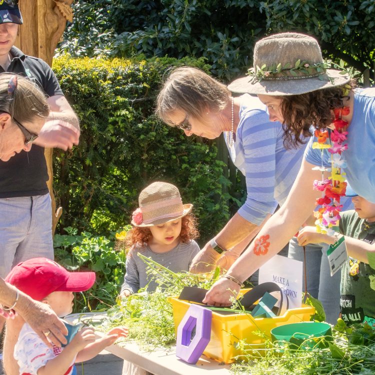 Volunteering at the Garden